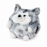 cozy noxxiez cuscino peluche riscaldante 3 in 1 husky