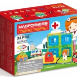 Magformers Městečko: Ospedale - 22 pezzi