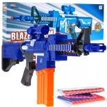 Fucile giocattolo automatico BLAZE STORM con 20 dardi in schiuma e mirino