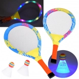 Racchette da badminton luminose per divertimento