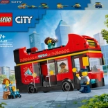 Lego City autobus a due piani rosso
