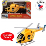 MaDe elicottero di soccorso a retrocarica con luci e suoni, 20 cm