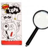 Lente da lettura 11 cm plastica/vetro