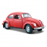 Modello Volkswagen Beetle 1973 rosso