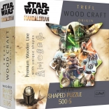 Puzzle in legno TREFL The Mandalorian: Il misterioso Grogu