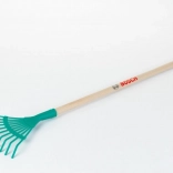 Rastrello da giardino Bosch con manico in legno