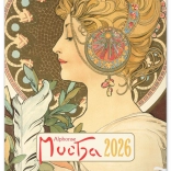 Calendario da parete Alfons Mucha 2026