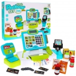 Cassa elettronica per bambini con schermo tattile e scanner