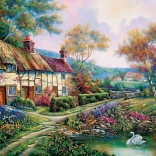 Puzzle Giardino di primavera 1500 pezzi ART PUZZLE