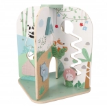 Centro attività in legno Avventura nella foresta