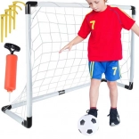 Porta da calcio per bambini con pallone e pompetta