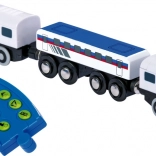 Trenino elettrico con telecomando per piste in legno SMALL FOOT Maxim