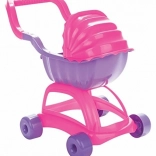 Passeggino in plastica con tendina