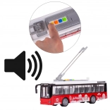 Autobus 1:16 con suoni e luci, porte apribili