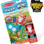 Sticker WOW! Libretto e timbro con adesivi - Tigre