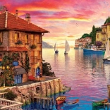 Puzzle art puzzle porto mediterraneo 1500 pezzi