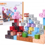 Blocchi da costruzione magnetici 3D, set da 117 pezzi