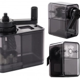 Temperamatite a manovella con contenitore – nero