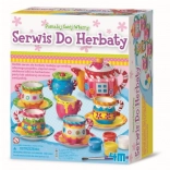 Mini set da tè creativo da dipingere