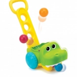 Girello a coccodrillo con palline