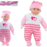 Bambola neonata con suoni 40 cm