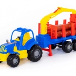 Machr - trattore con rimorchio forestale