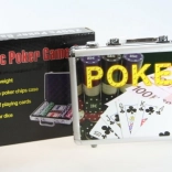 set poker in valigetta di alluminio 200 pezzi