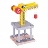 Grande gru di legno Bigjigs Rail