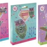 Pittura con diamanti – campanello a vento colibrì GRAFIX