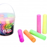 Gessetti fluorescenti per marciapiede 20 pz