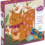 Djeco set di ricamo per principianti