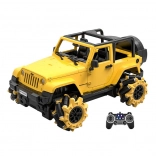 Auto telecomandato Jeep Double Eagle 1:16 (giallo, drift)