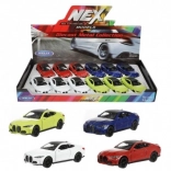 Modello d’auto in metallo Welly BMW M4 12 cm con retrocarica