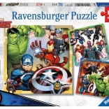 Puzzle Ravensburger Marvel Avengers 3x49 pezzi