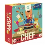 Londji Puzzle Voglio essere un capo chef 36 pezzi