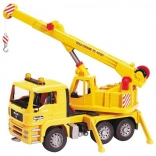 BRUDER MAN TGA camion gru 1:16, giallo