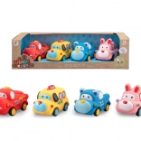 Macchinine sensoriali per i più piccoli – auto della polizia, ambulanza, camion dei pompieri e taxi