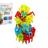 Sedie irrequiete gioco di equilibrio per bambini