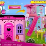 barbie casa pieghevole per la bambola chelsea