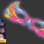 Maschera luminosa per feste