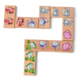 Domino in legno XXL Lucy & Leo - mezzi di trasporto