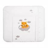 Morbido fasciatoio NEW BABY Volpe 85 × 70 cm bianco