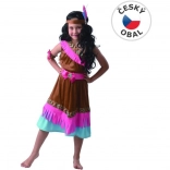 Costume di carnevale Indiana per ragazze 130 - 140 cm