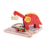 Gru dinosauro Bigjigs Rail