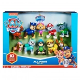 Set di figure Paw Patrol - Tutti i cuccioli a bordo