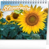Calendario da tavolo Girasoli con citazioni 2024