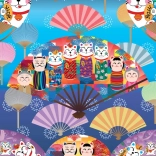 puzzle mondo kokeshi 1000 pezzi