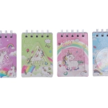 Blocco per appunti 7x10 cm Unicorno con labirinto, 60 pagine