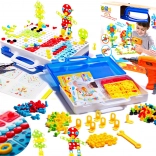 Set creativo di mosaici con trapano nella valigetta - 237 pezzi