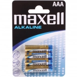 Batterie alcaline Maxell AAA LR03 1,5 V – 4 pz